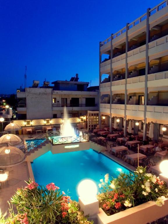 Rainbow Hotel Rhodes City Bagian luar foto