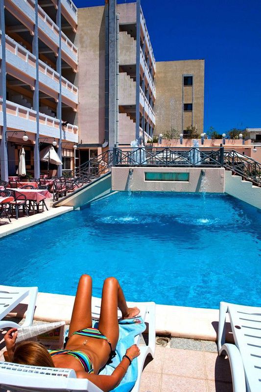 Rainbow Hotel Rhodes City Bagian luar foto